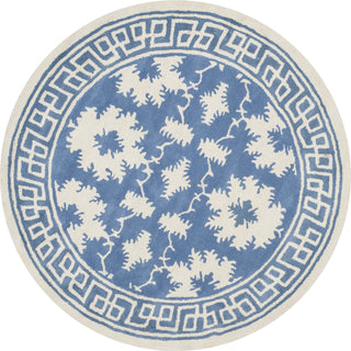 Safavieh Bella 132 Blue/Ivory Area Rug Round