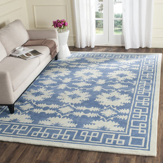 Safavieh Bella 132 Blue/Ivory Area Rug Room Scene