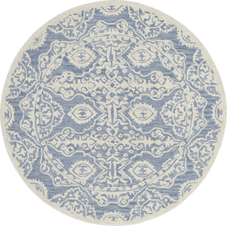 Safavieh Bella 134 Blue/Ivory Area Rug Round