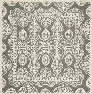 Safavieh Bella 134 Dark Grey/Ivory Area Rug Square