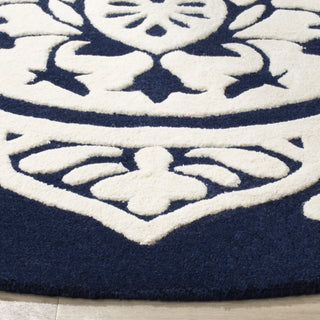 Safavieh Bella 136 Navy/Ivory Area Rug Detail