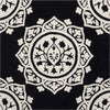 Safavieh Bella 136 Black/Ivory Area Rug Square
