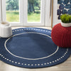Safavieh Bella 151 Navy Blue/Ivory Area Rug Room Scene