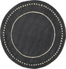 Safavieh Bella 151 Dark Grey/Ivory Area Rug Round