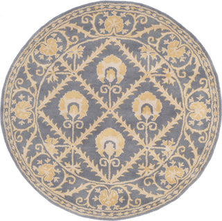 Safavieh Bella 152 Blue/Gold Area Rug Round