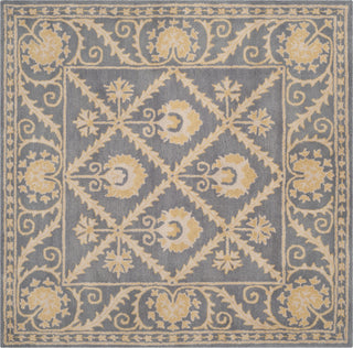 Safavieh Bella 152 Blue/Gold Area Rug Square