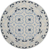 Safavieh Bella 154 Ivory/Blue Area Rug Round
