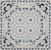 Safavieh Bella 154 Ivory/Blue Area Rug Square