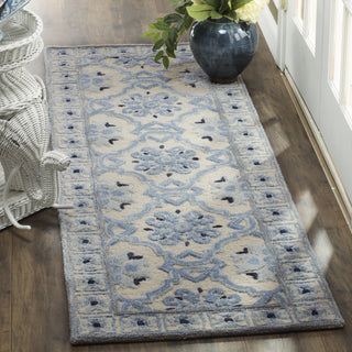 Safavieh Bella 155 Ivory/Blue Area Rug Room Scene Feature