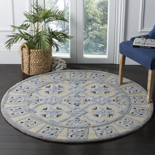 Safavieh Bella 155 Ivory/Blue Area Rug Room Scene