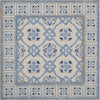 Safavieh Bella 155 Ivory/Blue Area Rug Square