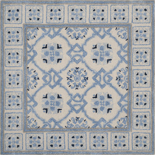 Safavieh Bella 155 Ivory/Blue Area Rug Square