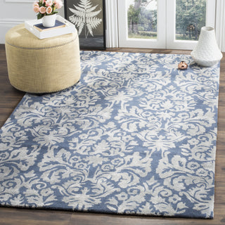 Safavieh Bella 156 Navy/Grey Area Rug Room Scene Feature