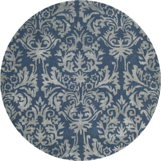 Safavieh Bella 156 Navy/Grey Area Rug Round