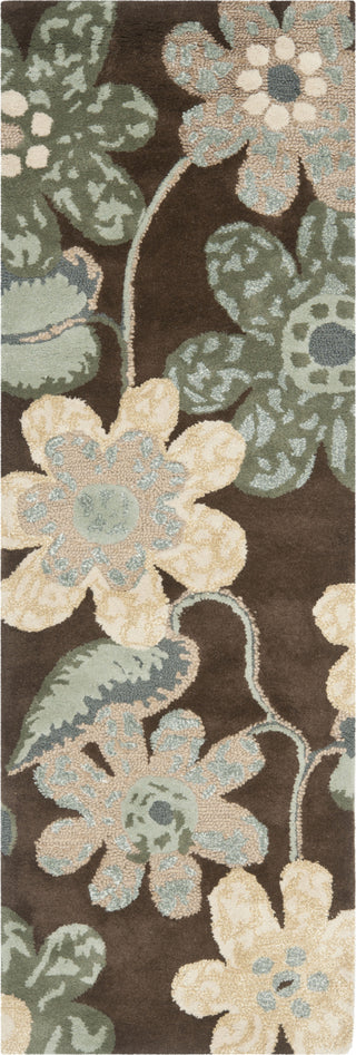 Safavieh Bella Bel220 Brown/Multi Area Rug 