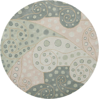 Safavieh Bella Bel221 Sage/Multi Area Rug Round