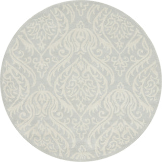 Safavieh Bella Bel445 Silver/Ivory Area Rug Round