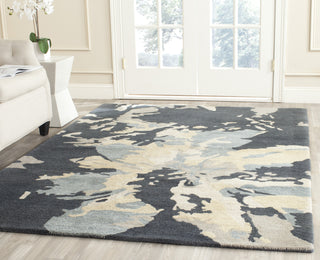 Safavieh Bella Steel Blue Area Rug Room Scene Feature