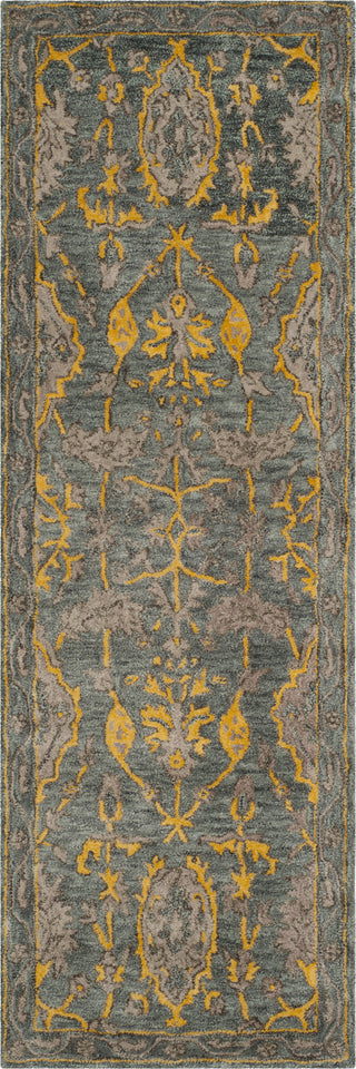 Safavieh Bella 671 Blue Grey/Gold Area Rug 