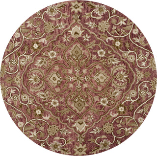 Safavieh Bella 673 Rose/Taupe Area Rug Round