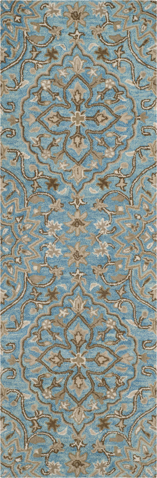 Safavieh Bella 673 Blue/Taupe Area Rug 