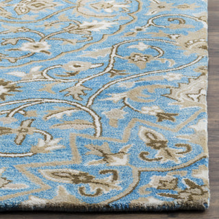 Safavieh Bella 673 Blue/Taupe Area Rug Detail