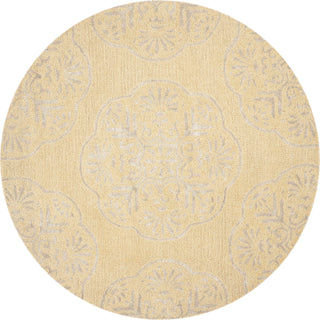 Safavieh Bella Beige/Silver Area Rug Round