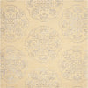 Safavieh Bella Beige/Silver Area Rug Square
