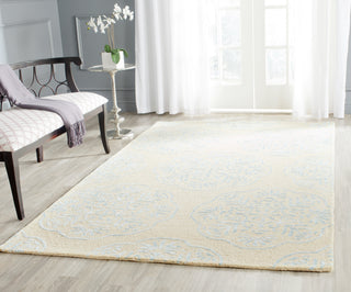 Safavieh Bella Beige/Blue Area Rug Room Scene