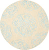 Safavieh Bella Beige/Blue Area Rug Round
