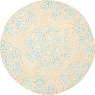 Safavieh Bella Beige/Blue Area Rug Round