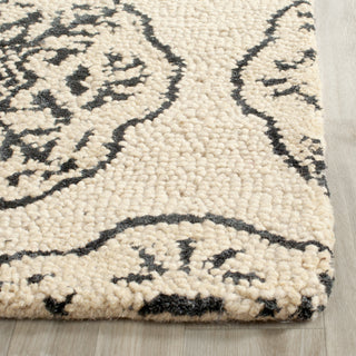 Safavieh Bella Ivory/Charcoal Area Rug Detail