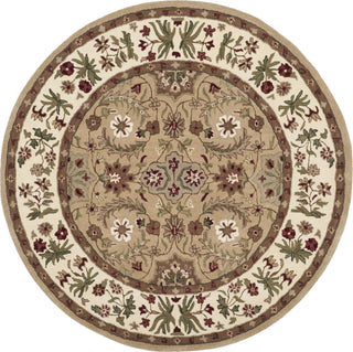 Safavieh Bella 802 Tan/Ivory Area Rug Round