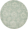 Safavieh Bella 915 Ivory/Blue Area Rug Round