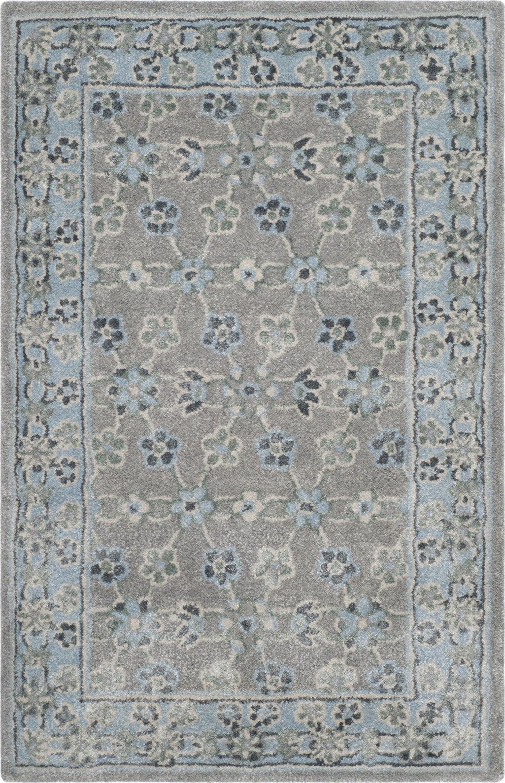 Safavieh Bella 118 Ivory/Blue Area Rug – Incredible Rugs and Decor