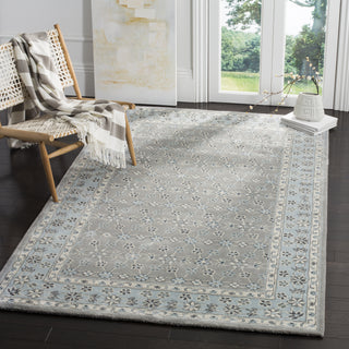 Safavieh Bella 932 Silver/Light Blue Area Rug Room Scene Feature