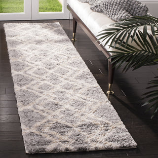 Safavieh Berber Shag 200 BER213G Grey/Cream Area Rug Lifestyle Image