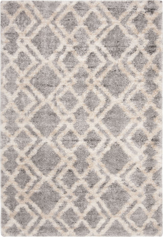 Safavieh Berber Shag 200 BER213G Grey/Cream Area Rug main image