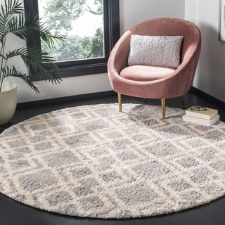 Safavieh Berber Shag 200 BER213G Grey/Cream Area Rug Lifestyle Image