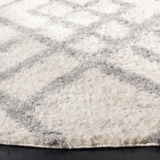 Safavieh Berber Shag 200 BER214A Cream/Grey Area Rug Detail Image