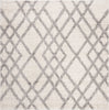 Safavieh Berber Shag 200 BER214A Cream/Grey Area Rug Square Image