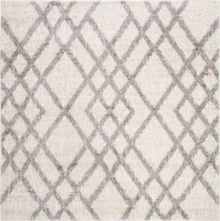 Safavieh Berber Shag 200 BER214A Cream/Grey Area Rug Square Image