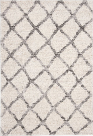 Safavieh Berber Shag 200 BER215A Cream/Grey Area Rug main image