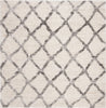 Safavieh Berber Shag 200 BER215A Cream/Grey Area Rug Square Image