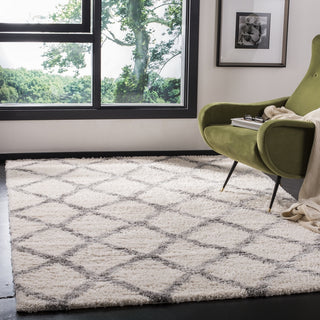 Safavieh Berber Shag 200 BER215B Ivory/Grey Area Rug Lifestyle Image