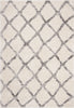 Safavieh Berber Shag 200 BER215B Ivory/Grey Area Rug main image