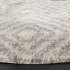 Safavieh Berber Shag 200 BER218A Cream/Grey Area Rug Detail Image