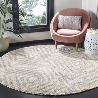 Safavieh Berber Shag 200 BER218A Cream/Grey Area Rug Lifestyle Image