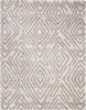 Safavieh Berber Shag 200 BER218A Cream/Grey Area Rug Main Image