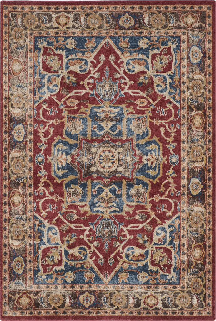 Safavieh Bijar BIJ605R Red/Royal Area Rug main image